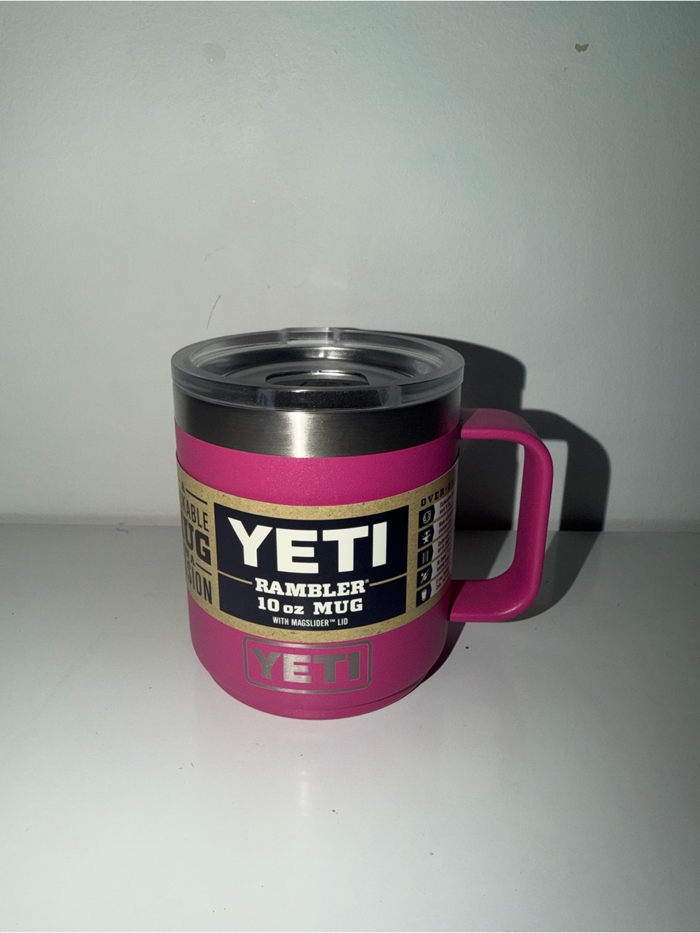 YETI Pink 10oz Rambler Mug